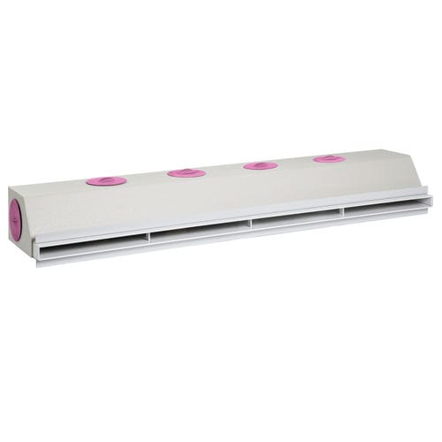 Deckenmontierter Luftdiffusor - FITT AGIX® Line-S - FITT Spa - wandmontiert / linear / rechteckig