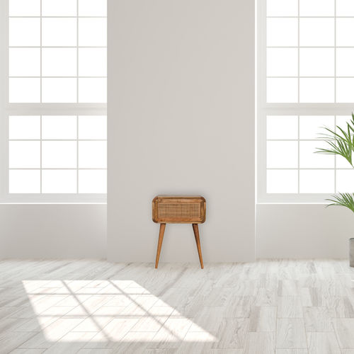 Nachttisch / skandinavischer Stil - MINI  - Artisan Furniture - Massivholz / Rattan / Gestell aus Massivholz