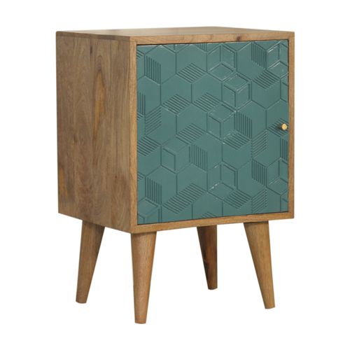 Nachttisch / skandinavischer Stil - ACADIA - Artisan Furniture - Massivholz / Gestell aus Massivholz / rechteckig