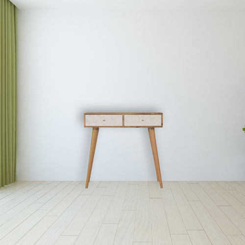 Konsolentisch / skandinavisches Design - ACADIA  - Artisan Furniture - Massivholz / Gestell aus Massivholz / rechteckig