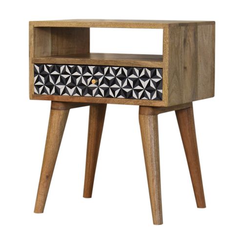 Nachttisch / skandinavischer Stil - MOSAIC  - Artisan Furniture - Massivholz / Gestell aus Massivholz / rechteckig