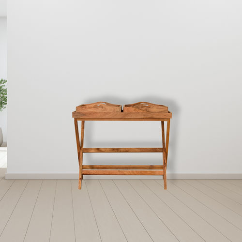 Moderner Konsolentisch - PRIMA BUTLER - Artisan Furniture - Massivholz / Gestell aus Massivholz / rechteckig