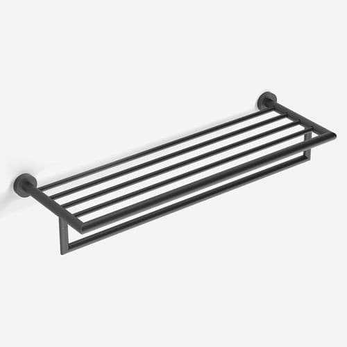 Wandmontiertes Regal - Chicago - BATH BAZAAR - modern / Edelstahl / Messing