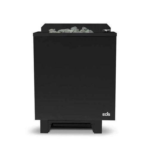 Elektrischer Saunaofen - eos Bi-O Gracil - Fire Ice Systemtec Georg Zelger e.K. - 5 kW...10 kW / bodenstehend / Edelstahl