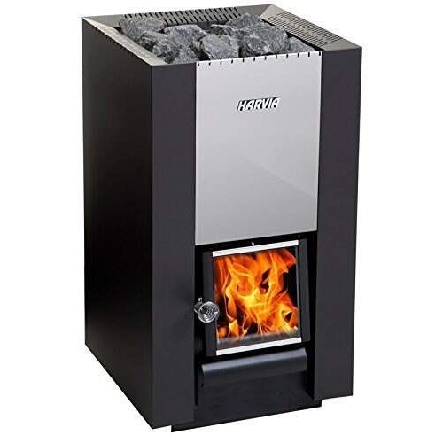 Holz-Saunaofen - Harvia 22 - Fire Ice Systemtec Georg Zelger e.K. - 10 kW...20 kW / bodenstehend / Metall