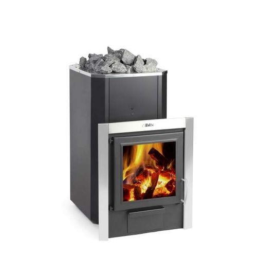 Holz-Saunaofen - FinTec Finn mh - Fire Ice Systemtec Georg Zelger e.K. - 9 kW / bodenstehend / Metall