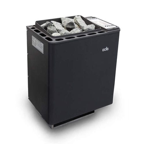 Elektrischer Saunaofen - eos Bi-O Thermat w - Fire Ice Systemtec Georg Zelger e.K. - 5 kW...10 kW / wandmontiert / Edelstahl