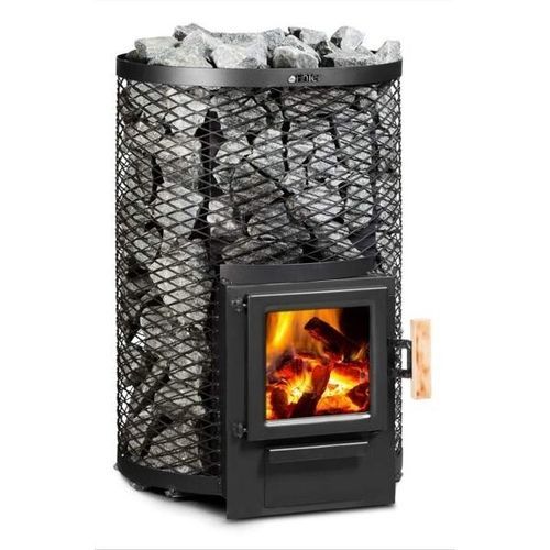 Holz-Saunaofen - FinTec Kjeld - Fire Ice Systemtec Georg Zelger e.K. - 9 kW / bodenstehend / Stahl