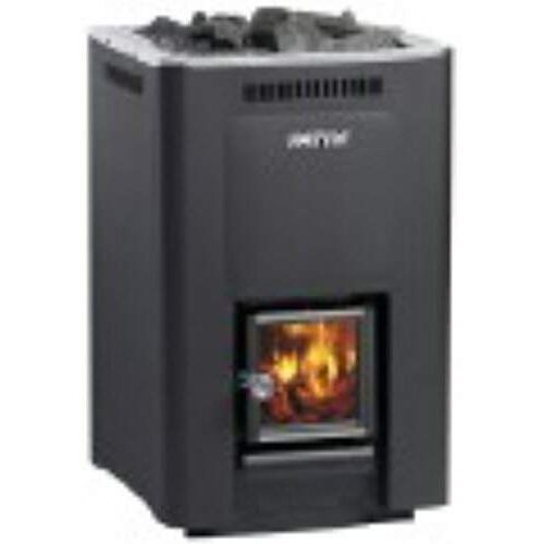 Holz-Saunaofen - Harvia 36 - Fire Ice Systemtec Georg Zelger e.K. - 20 kW...50 kW / bodenstehend / Edelstahl