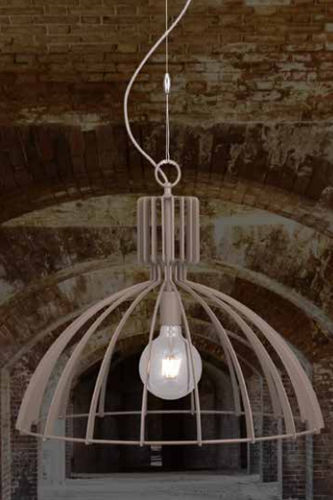 Hängelampe - FABRIKA - LAM Export - Stahl / modern / mit Kabel