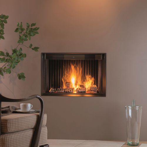 Holzkamin - Phenix 95 Neo - BODART & GONAY - Einbau / für Wandmontage / Einseitig