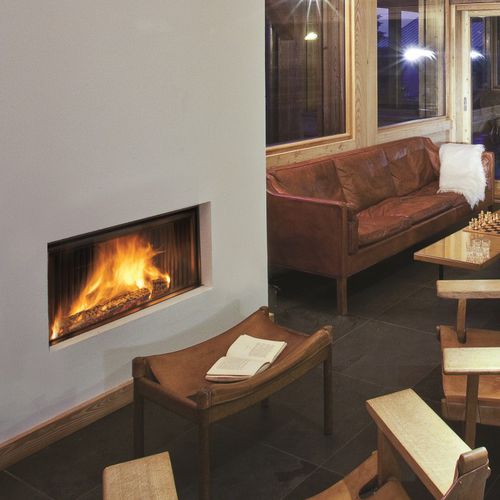 Holzkamin - PHENIX 120 NEO  - BODART & GONAY - Einbau / für Wandmontage / Einseitig