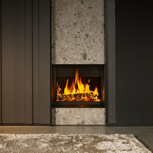 Holzkamin - PHENIX 95 V - BODART & GONAY - Einbau / für Wandmontage / Einseitig