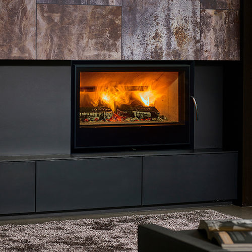 Holzkamin - INFIRE SMART - BODART & GONAY - Einbau / für Wandmontage / Einseitig