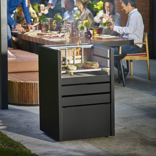 Holz-Gartengrill - BG CHEF - BODART & GONAY - mobil / Metall / Beton