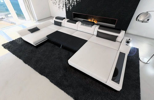 Ecksofa - CHICAGO U - Sofa dreams - modern / Leder / Kunstleder