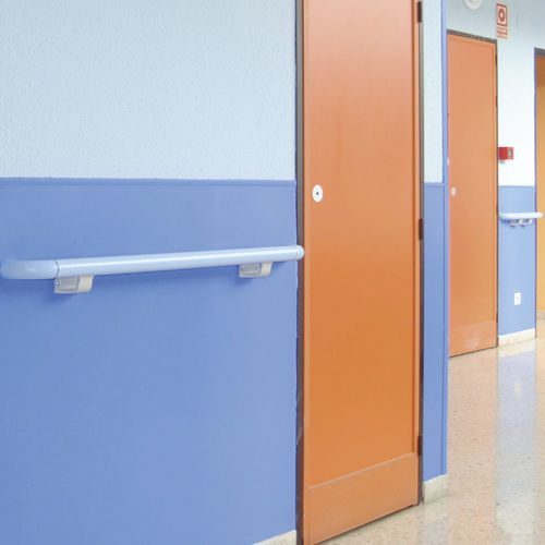 PVC-Handlauf - HREB-6  - CS Construction Specialties - Aluminium / antimikrobielle Behandlung / für Behinderte