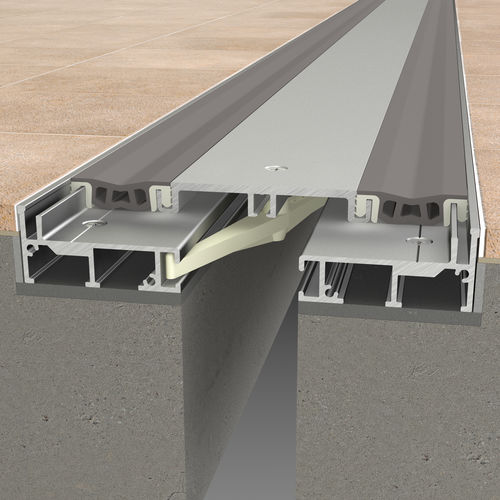 Gummi-Dehnungsfuge - DGTP & GTP SERIES - CS Construction Specialties - Thermoplast / Aluminium / für Fußboden