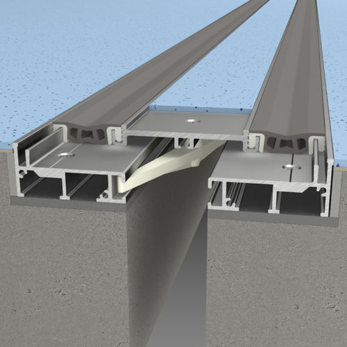 Gummi-Dehnungsfuge - DGTR & GTR SERIES - CS Construction Specialties - Thermoplast / Aluminium / bodenstehend