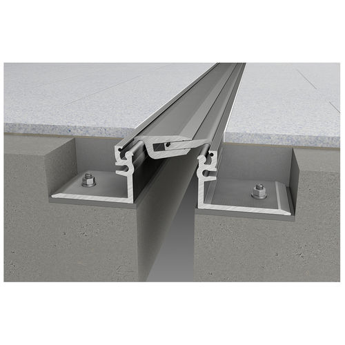 Aluminium-Dehnungsfuge - APF SERIES - CS Construction Specialties - bodenstehend / für Wand