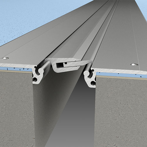 Aluminium-Dehnungsfuge - APF-SM SERIES - CS Construction Specialties - bodenstehend / für Wand