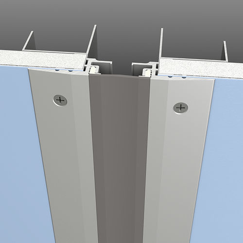 Gummi-Dehnungsfuge - FGFS SERIES - CS Construction Specialties - Thermoplast / Aluminium / für Wand