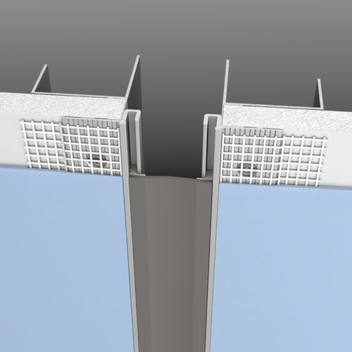 Gummi-Dehnungsfuge - FWF series - CS Construction Specialties - Thermoplast / Aluminium / für Wand