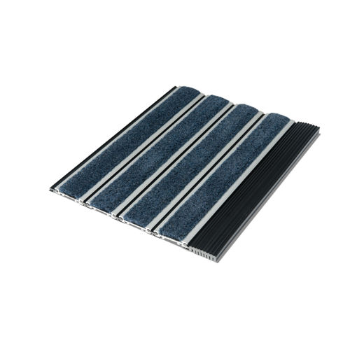 Eingangsmatte für Gewerbegebrauch - PEDIMAT® - CS Construction Specialties - Vinyl / Aluminium / Schmutzfang
