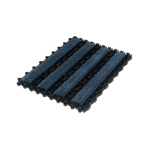 Eingangsmatte für Gewerbegebrauch - HELIX® TILES - CS Construction Specialties - Gummi / PVC / Vinyl