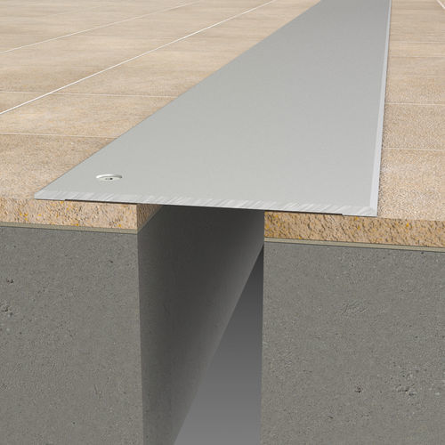 Aluminium-Dehnungsfuge - PC SERIES - CS Construction Specialties - Edelstahl / für Fußboden / für Wand