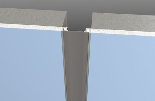 Gummi-Dehnungsfuge - FWFP SERIES - CS Construction Specialties - Thermoplast / Aluminium / Gips