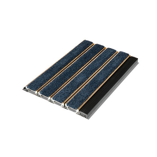 Eingangsmatte für Gebäude - PEDILUXE® GOLD - CS Construction Specialties - Messing / für Außenbereich