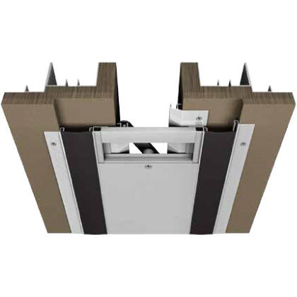 Aluminium-Fugenabdeckung - SGW SERIES - CS Construction Specialties - für Dehnungsfuge