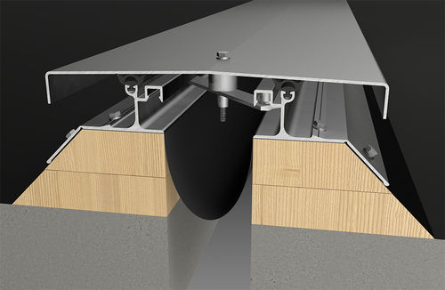 Polyethylenfugenabdeckung - RJT & SRJ SERIES - CS Construction Specialties - Gummi / Aluminium / für Dehnungsfuge