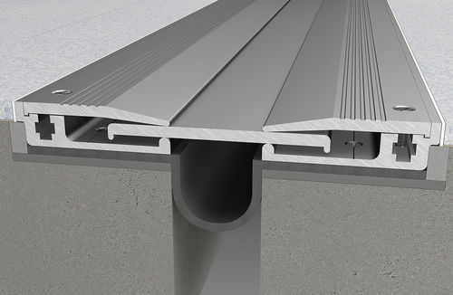 Vinyl-Lärmschutzwand - AB SERIES - CS Construction Specialties - für Dehnungsfuge