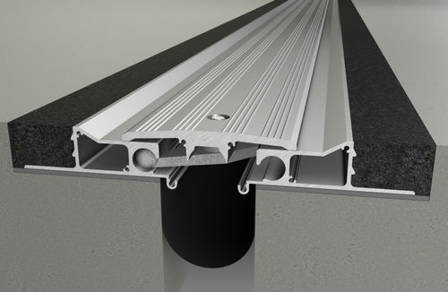Polyethylenfugenabdeckung - KB SERIES - CS Construction Specialties - Aluminium / für Dehnungsfuge