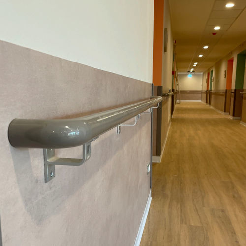 Verbundwerkstoff-Handlauf - AHL.40 - STYLA s.r.l. - Aluminiumprofil / antimikrobielle Behandlung