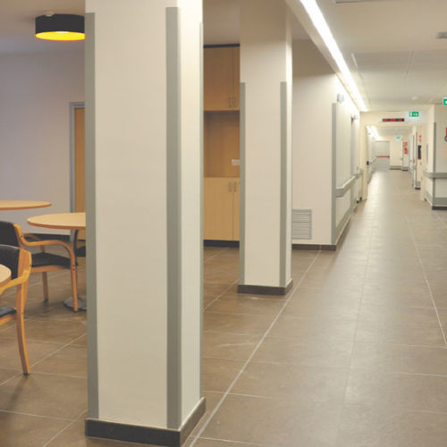 Verbundwerkstoff-Wandschutz - CGL - STYLA s.r.l. - antibakteriell / für Eckeinbau