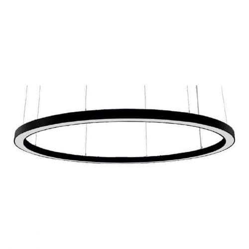Hängelampe - LOOP L ELL - HB LUX LIGHTING - HB LUX TEKNOLOJI SAN VE TIC LTD - extrudiertes Aluminium / modern / mit Kabel