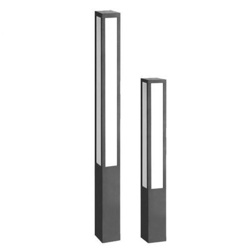 Leuchtpoller für Garten - KAR - HB LUX LIGHTING - HB LUX TEKNOLOJI SAN VE TIC LTD - für öffentliche Bereiche / modern / Aluminium