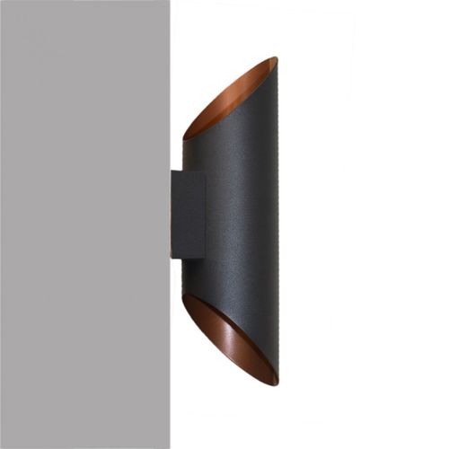 Moderne Wandleuchte - AURORA MINI - HB LUX LIGHTING - HB LUX TEKNOLOJI SAN VE TIC LTD - für Außenbereich / Aluminium / konisch