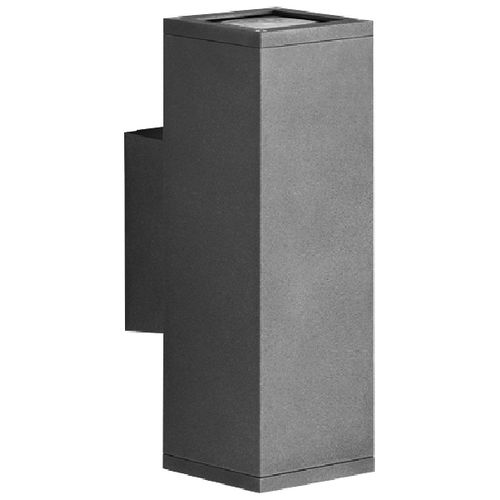 Moderne Wandleuchte - ZEN L  - HB LUX LIGHTING - HB LUX TEKNOLOJI SAN VE TIC LTD - für Außenbereich / Aluminium / Vorderseite aus Hartglas
