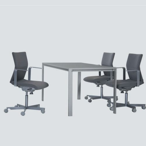 Moderner Chefsessel - BURGO - JULCAR - Leder / Stoff / Polster