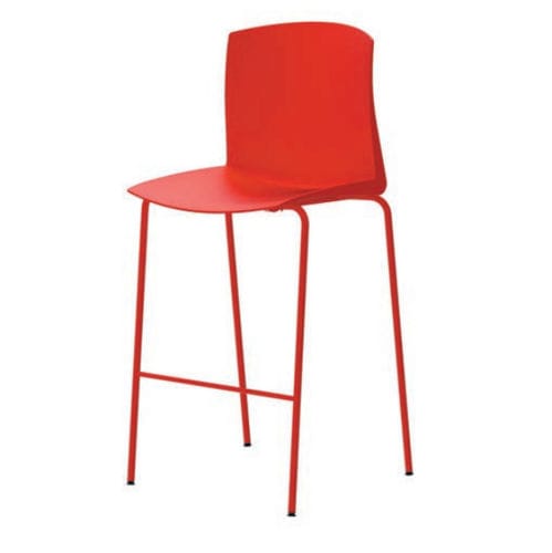 Moderner Barstuhl - E250 - JULCAR - für Außenbereich / für den Innenraum / Stoff