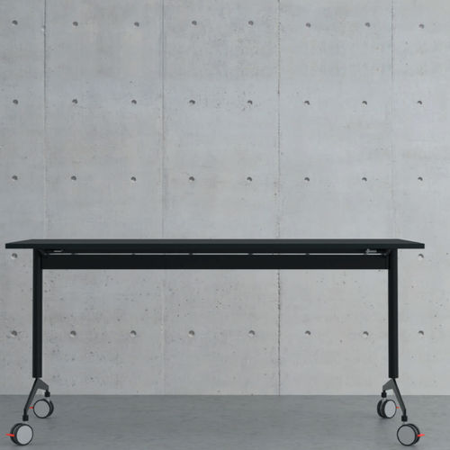 Moderner Tisch - XF - JULCAR - Holz / melaminbeschichtet / Gestell aus Metall