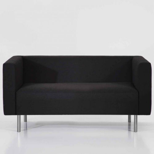 Modernes Sofa - KUBO - 1A - JULCAR - Stoff / Kunstleder / mit Armlehnen