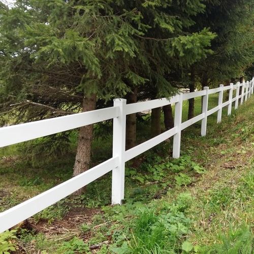 PVC-Zaun - Pietrucha Group - Stab / Garten / für öffentliche Bereiche