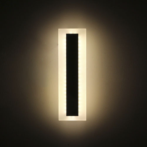 Moderne Wandleuchte - KD-LWL-LB30 - kindom opto-electronic co.,ltd - für den Innenraum / Aluminium / rechteckig
