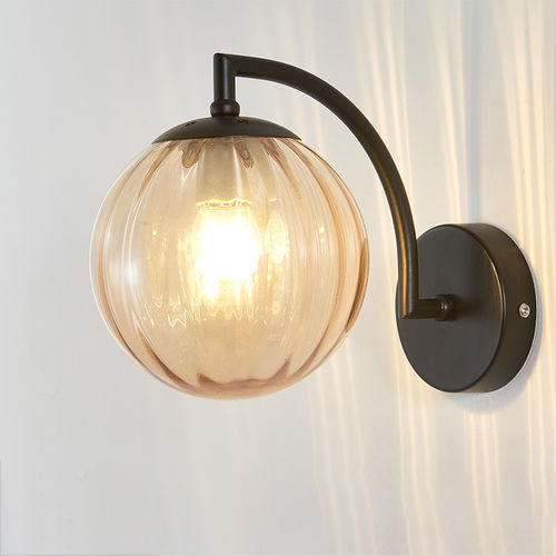 Moderne Wandleuchte - KD-LWL-ALH03 - kindom opto-electronic co.,ltd - für den Innenraum / Glas / Stahl