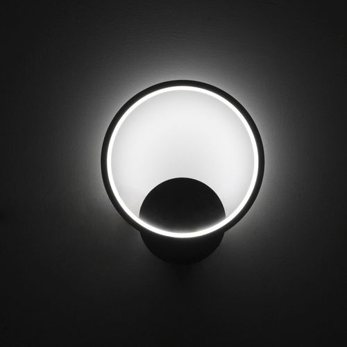 Moderne Wandleuchte - KD-LWL-ALR01 - kindom opto-electronic co.,ltd - für den Innenraum / Aluminium / kreisförmig